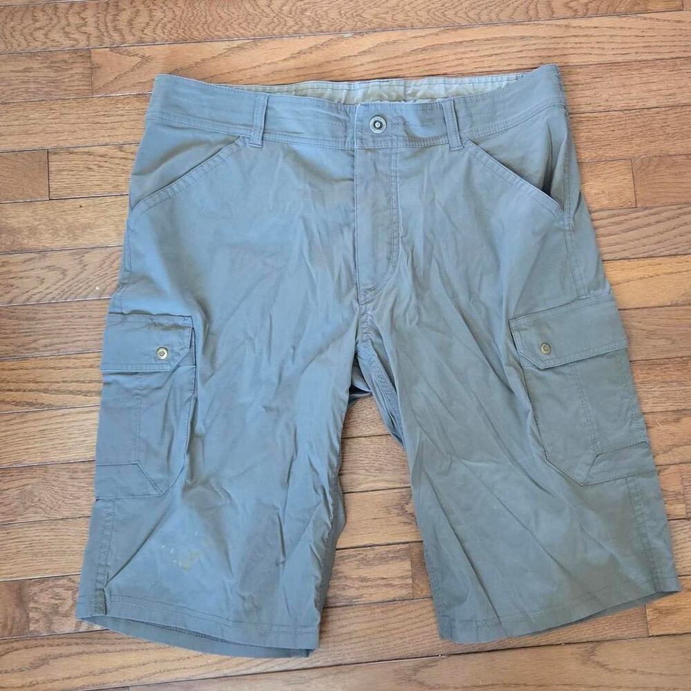 KÜHL Men's Cargo Shorts Size 36 Tan Outdoor Hiking Shorts